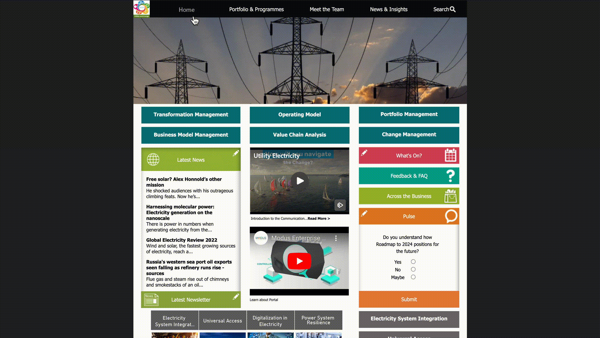 utility electricity